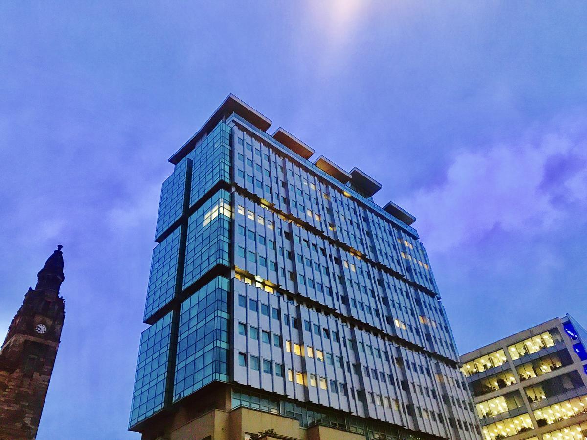 Glasgow Central Station Skyline Apartment With Parking Exteriér fotografie