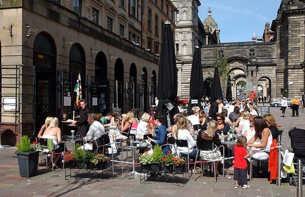 Glasgow Central Station Skyline Apartment With Parking Pokoj fotografie