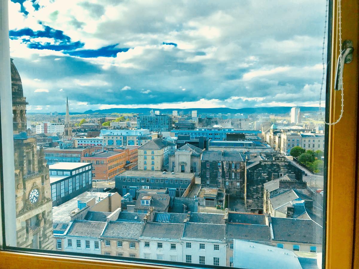Glasgow Central Station Skyline Apartment With Parking Exteriér fotografie